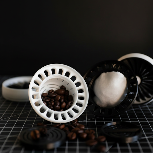Jet motor araç kokusu — 3D baskı PETG yakın çekim